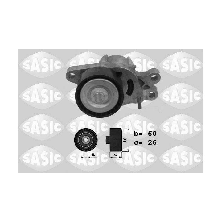 Diržo įtempiklis, V formos rumbuotas diržas SASIC 1620027