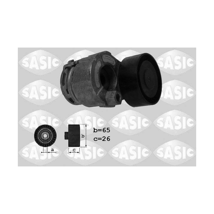 Diržo įtempiklis, V formos rumbuotas diržas SASIC 1624009