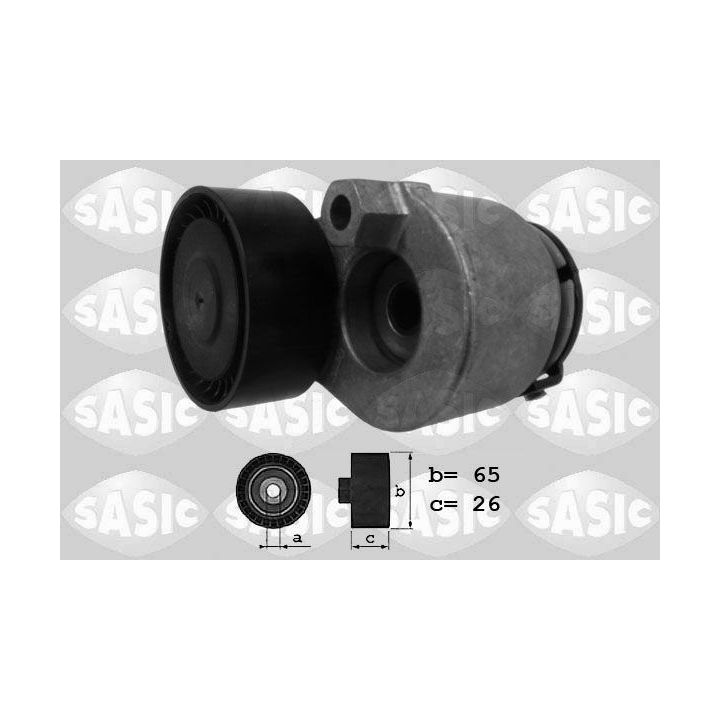 Diržo įtempiklis, V formos rumbuotas diržas SASIC 1624011