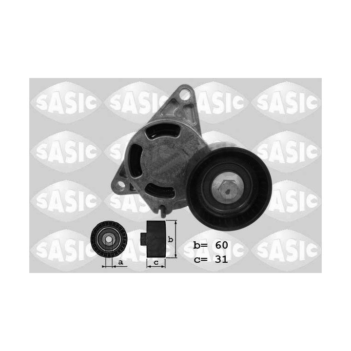 Diržo įtempiklis, V formos rumbuotas diržas SASIC 1624017