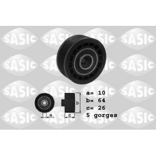 Diržo įtempiklis, V formos rumbuotas diržas SASIC 1624018