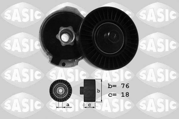 Diržo įtempiklis, V formos rumbuotas diržas SASIC 1624030