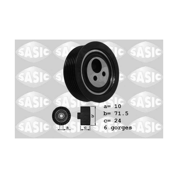 Diržo įtempiklis, V formos rumbuotas diržas SASIC 1624036