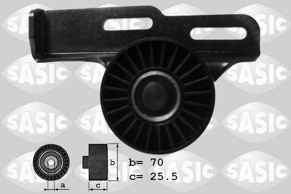 Diržo įtempiklis, V formos rumbuotas diržas SASIC 1624049