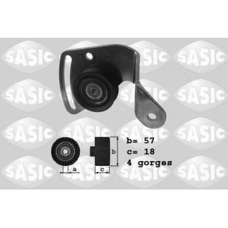 Diržo įtempiklis, V formos rumbuotas diržas SASIC 1624055