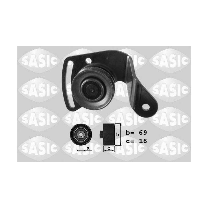 Diržo įtempiklis, V formos rumbuotas diržas SASIC 1624056