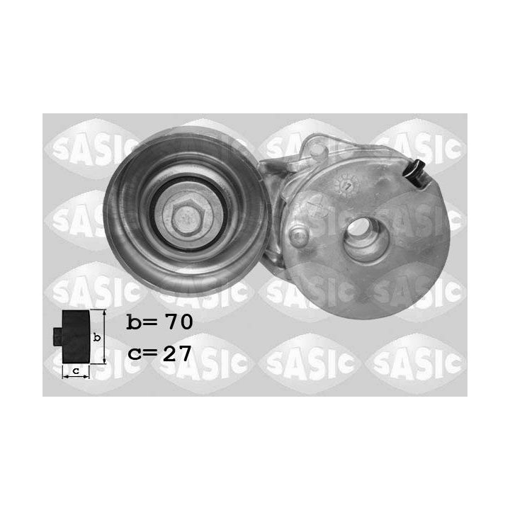 Diržo įtempiklis, V formos rumbuotas diržas SASIC 1624060