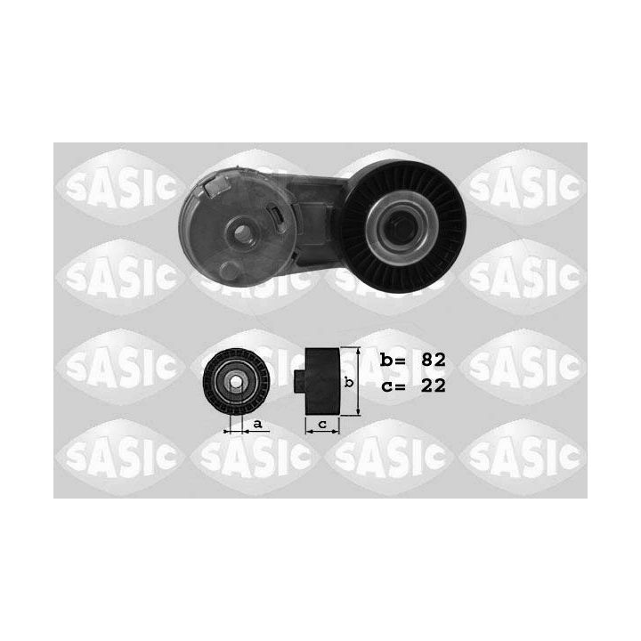 Diržo įtempiklis, V formos rumbuotas diržas SASIC 1626015