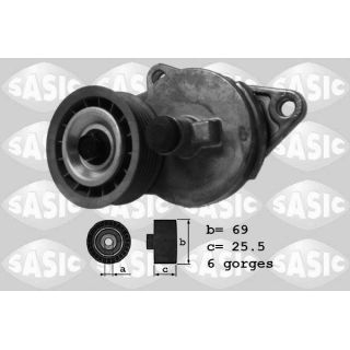 Diržo įtempiklis, V formos rumbuotas diržas SASIC 1626085