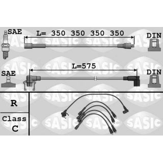 Uždegimo laido komplektas SASIC 9284009