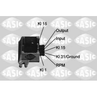 Valdymo blokas, uždegimo sistema SASIC 9244001