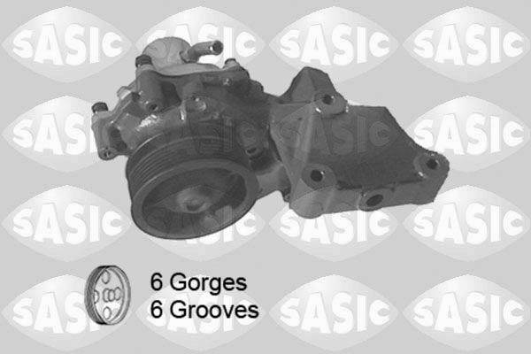 Vandens siurblys, variklio aušinimas SASIC 9000947