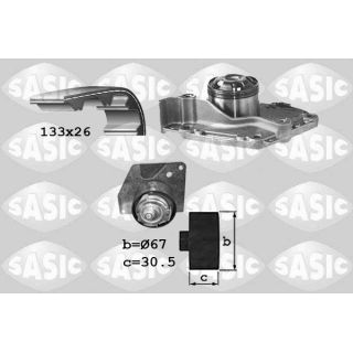 Vandens siurblio ir paskirstymo diržo komplektas SASIC 3904030