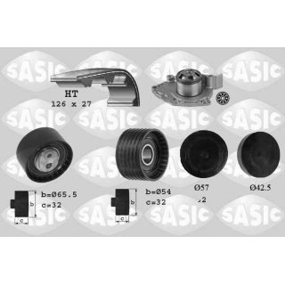 Vandens siurblio ir paskirstymo diržo komplektas SASIC 3904031