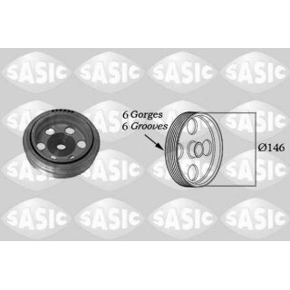 Skriemulys, alkūninis velenas SASIC 2150016