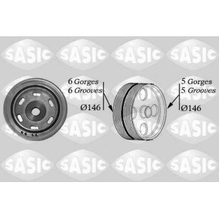 Skriemulys, alkūninis velenas SASIC 2150017