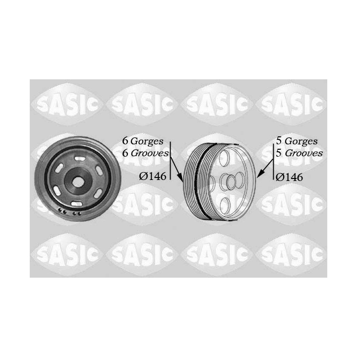 Skriemulys, alkūninis velenas SASIC 2150017