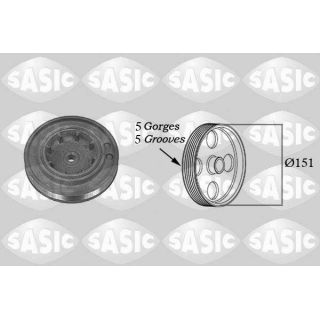 Skriemulys, alkūninis velenas SASIC 2154015