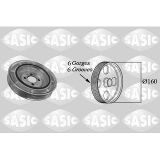 Skriemulys, alkūninis velenas SASIC 2156012