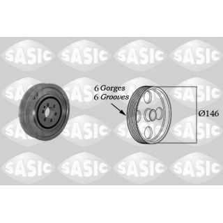 Skriemulys, alkūninis velenas SASIC 2156041