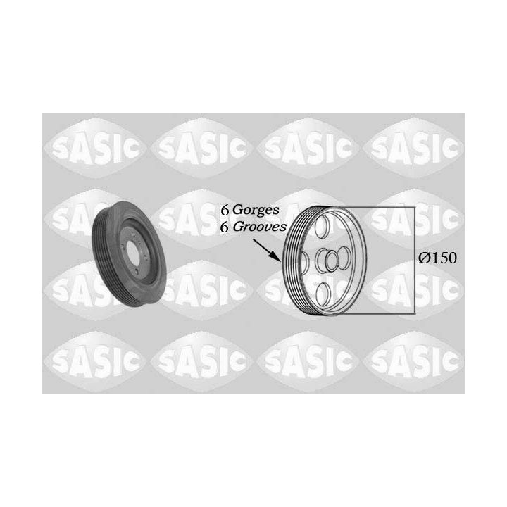 Skriemulys, alkūninis velenas SASIC 2156081