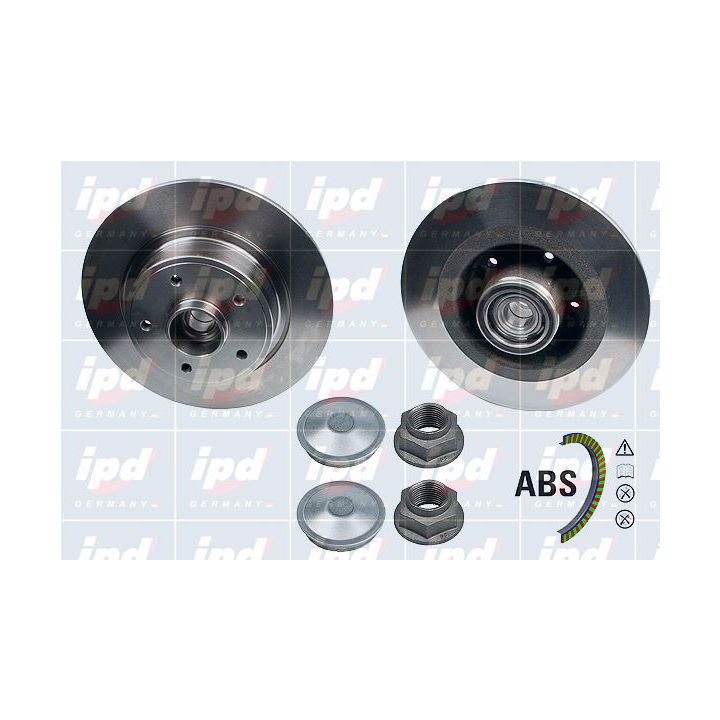 Stabdžių diskas IPD 34-2036