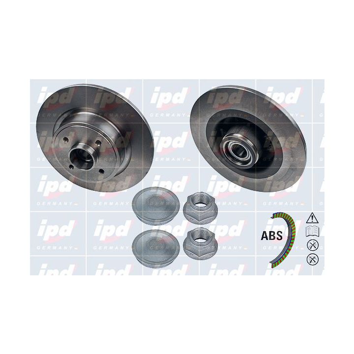 Stabdžių diskas IPD 34-2037