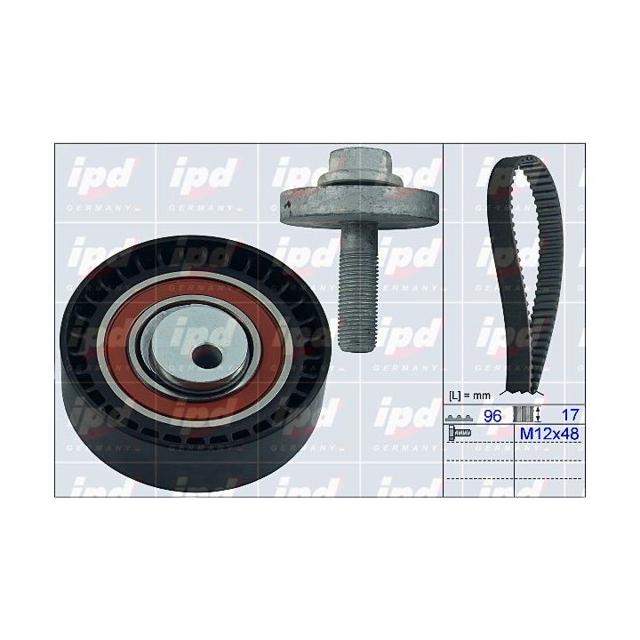 Paskirstymo diržo komplektas IPD 20-1762