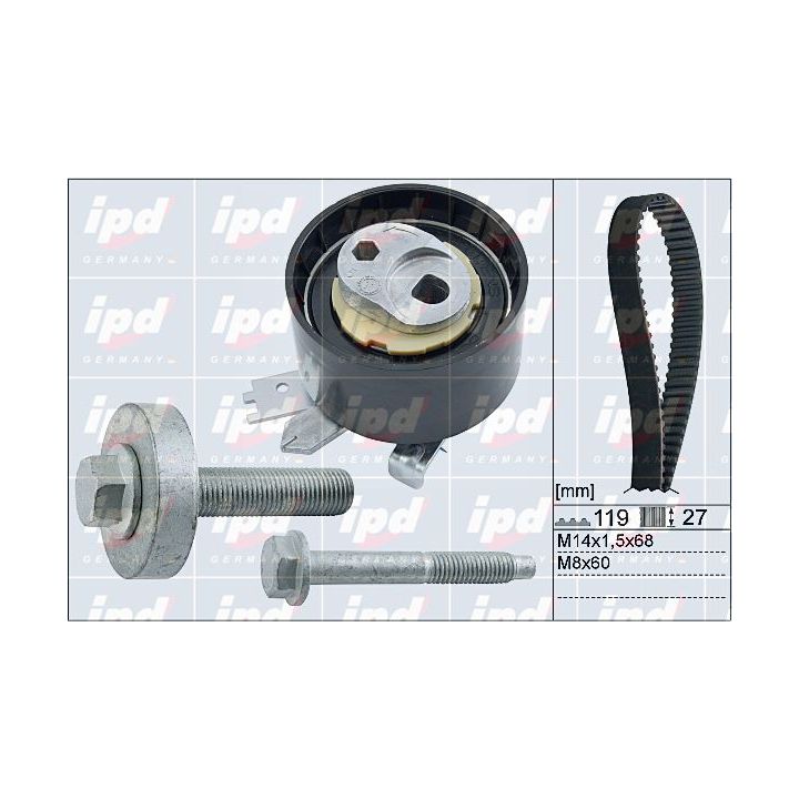 Paskirstymo diržo komplektas IPD 20-1879