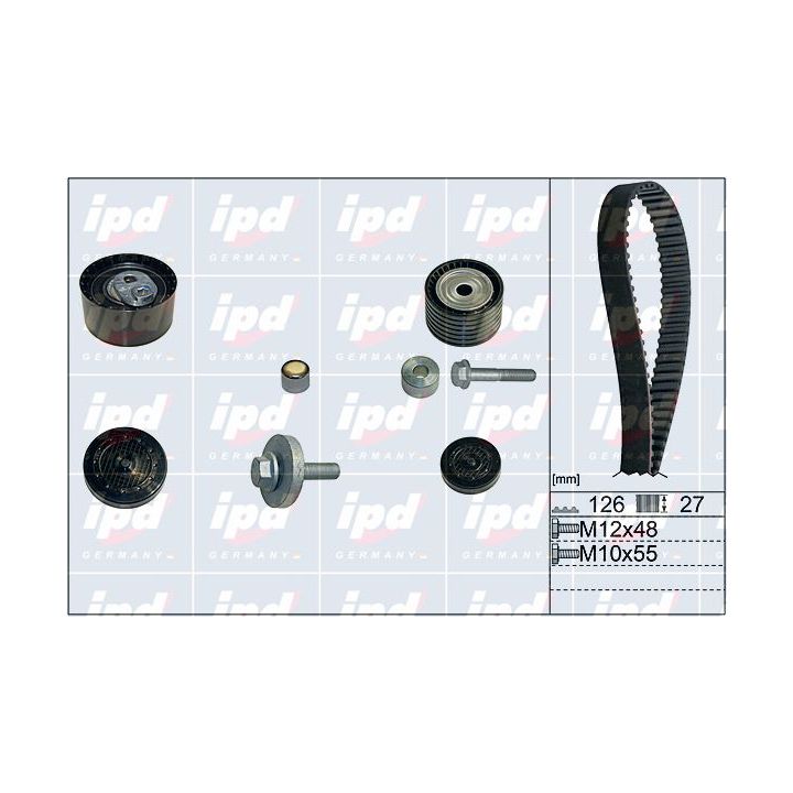 Paskirstymo diržo komplektas IPD 20-1915