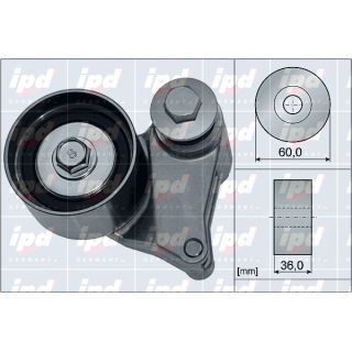 įtempiklio skriemulys, paskirstymo diržas IPD 15-4073