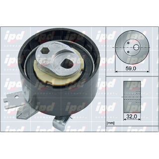 įtempiklio skriemulys, paskirstymo diržas IPD 15-4105