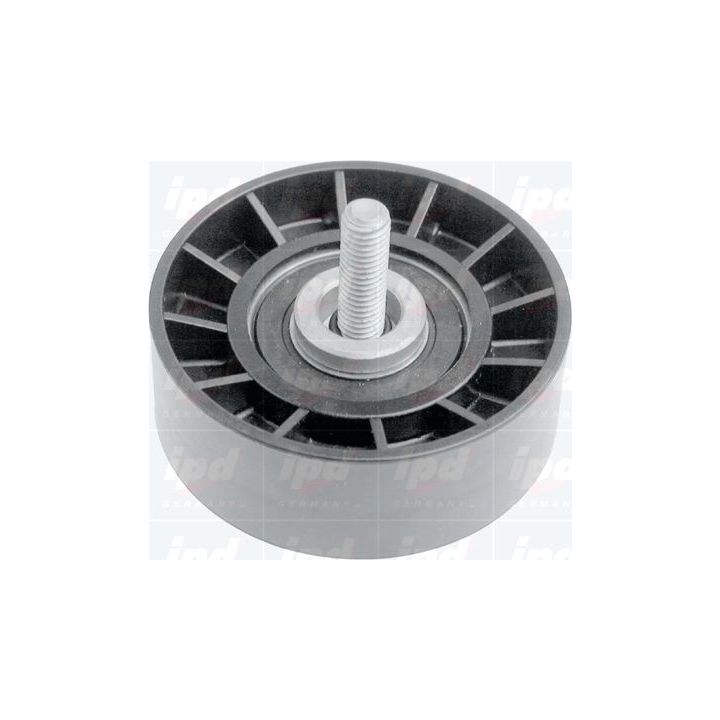 įtempiklio skriemulys, V formos rumbuotas diržas IPD 14-0364