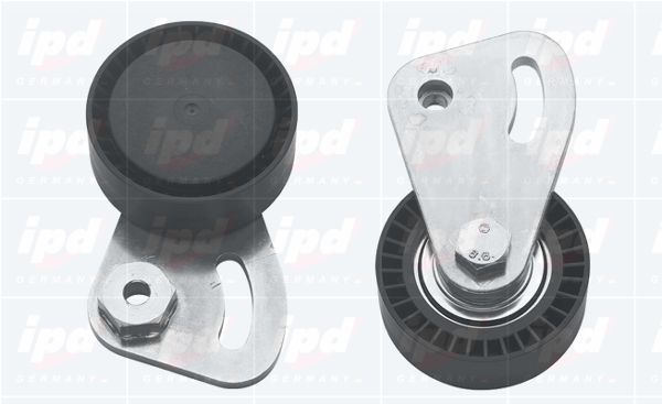 įtempiklio skriemulys, V formos rumbuotas diržas IPD 14-0469