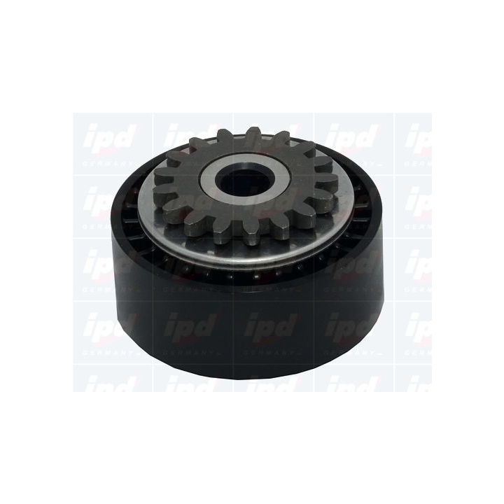 įtempiklio skriemulys, V formos rumbuotas diržas IPD 15-3758