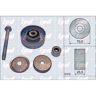 Kreipiantysis skriemulys, V formos rumbuotas diržas IPD 15-4085