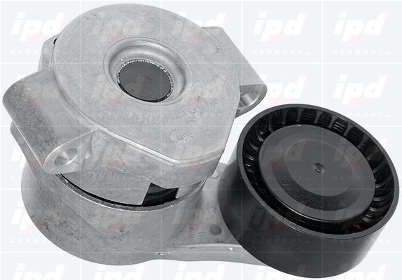 Diržo įtempiklis, V formos rumbuotas diržas IPD 15-3722