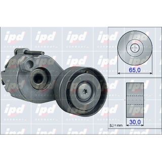 Diržo įtempiklis, V formos rumbuotas diržas IPD 15-3996