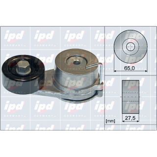 Diržo įtempiklis, V formos rumbuotas diržas IPD 15-4078