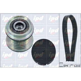 V formos rumbuotas diržas, komplektas IPD 20-1848