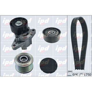 V formos rumbuotas diržas, komplektas IPD 20-1867