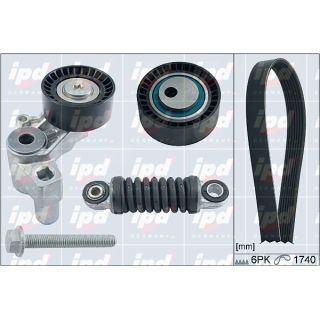 V formos rumbuotas diržas, komplektas IPD 20-1896