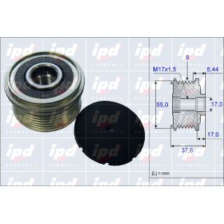 Laisvos eigos sankaba, kint. sr. generatorius IPD 15-3968