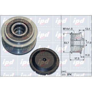 Laisvos eigos sankaba, kint. sr. generatorius IPD 15-4156