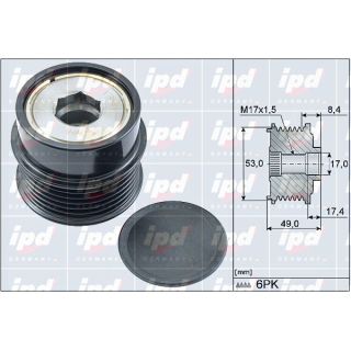 Laisvos eigos sankaba, kint. sr. generatorius IPD 15-4158