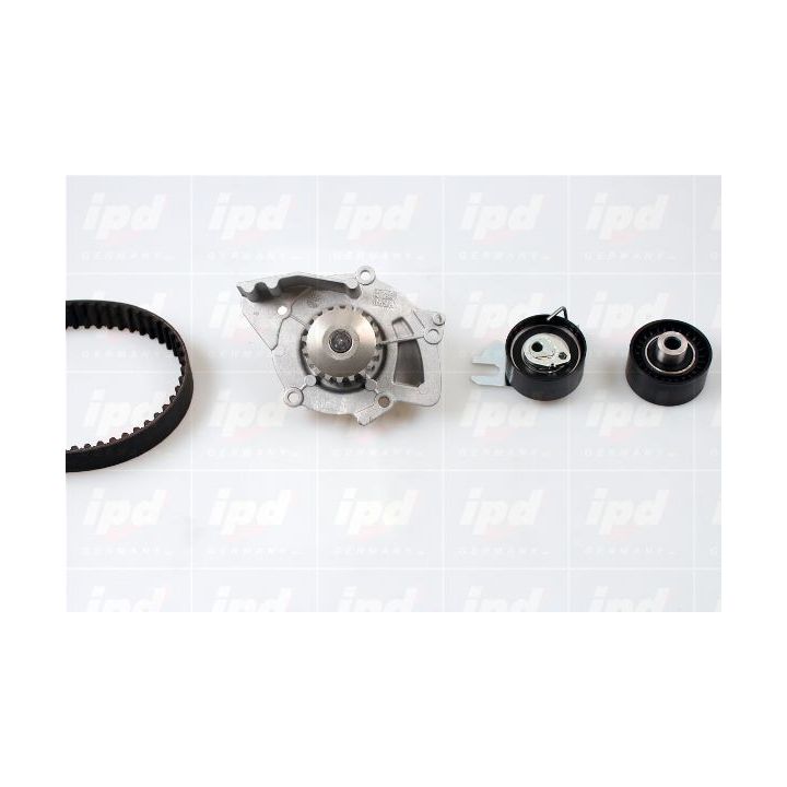 Vandens siurblio ir paskirstymo diržo komplektas IPD K62011