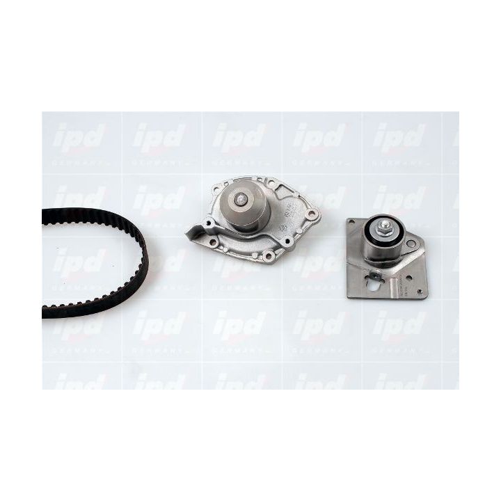 Vandens siurblio ir paskirstymo diržo komplektas IPD K62019
