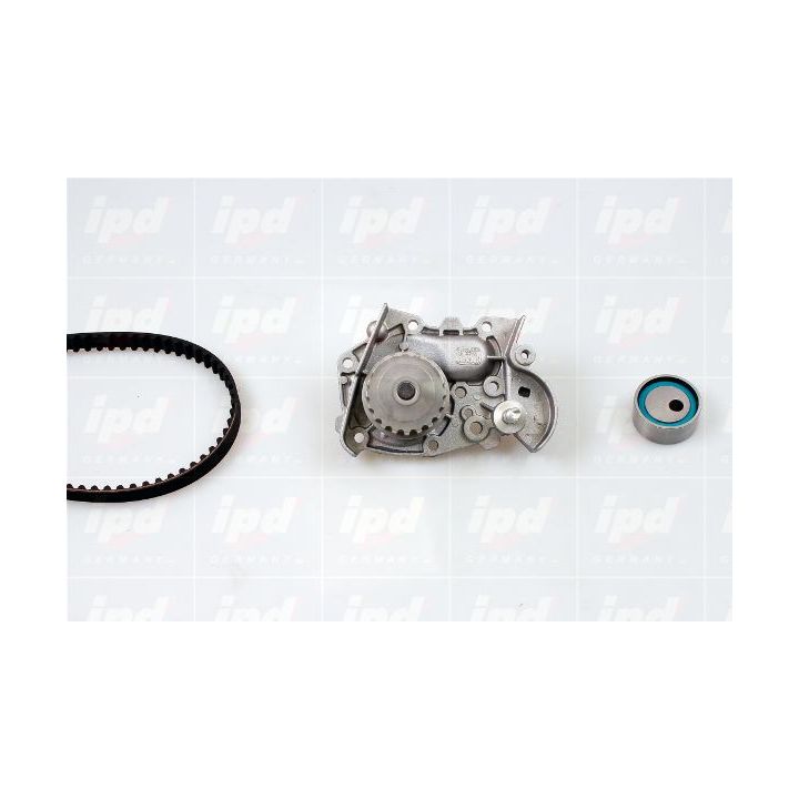 Vandens siurblio ir paskirstymo diržo komplektas IPD K62023