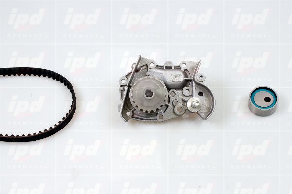 Vandens siurblio ir paskirstymo diržo komplektas IPD K62023