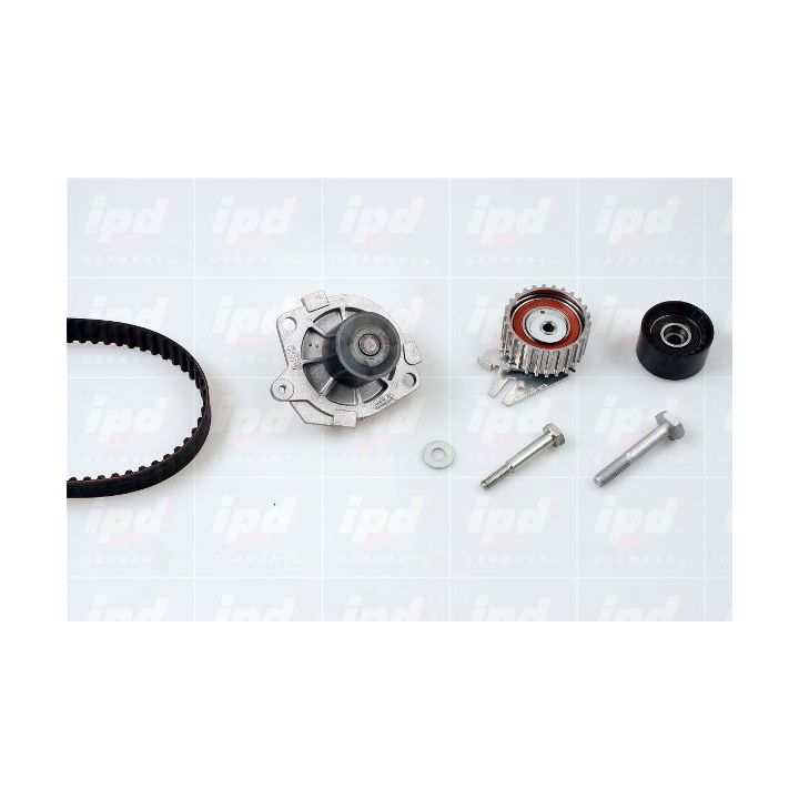 Vandens siurblio ir paskirstymo diržo komplektas IPD K62024